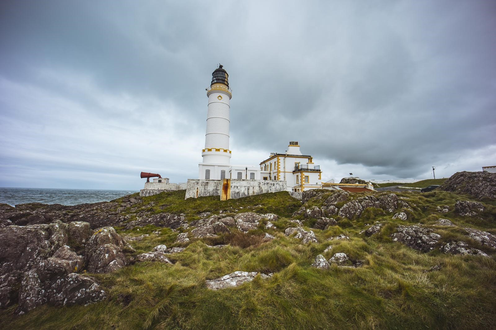 Lighthouses of the Rhins tour includes Corsewall Lighthouse, which is now a hotel.